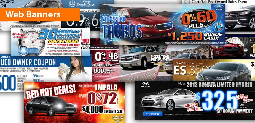 Banner and email ads