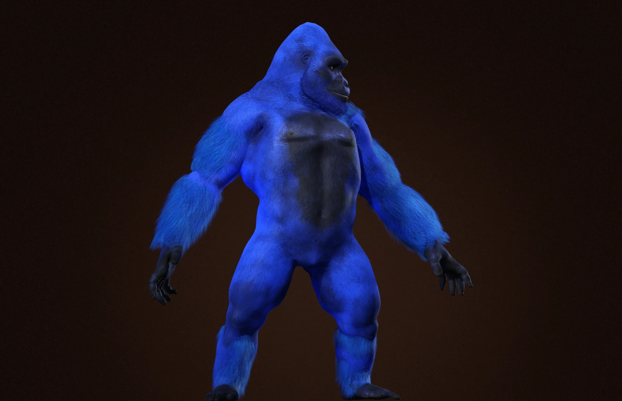 Blue Gorilla character